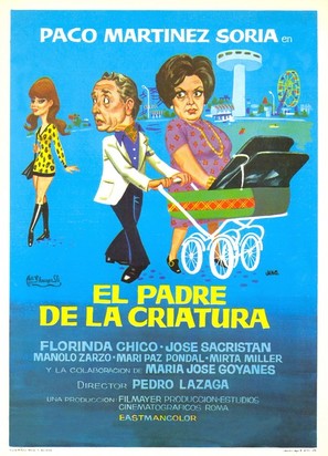 Padre de la criatura, El - Spanish Movie Poster (thumbnail)