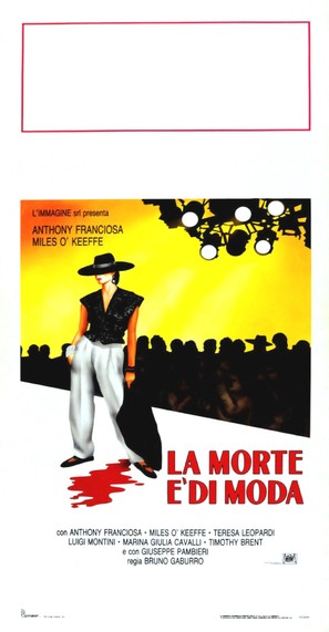 La morte &egrave; di moda - Italian Movie Poster (thumbnail)