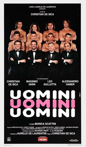 Uomini uomini uomini - Italian Movie Poster (thumbnail)