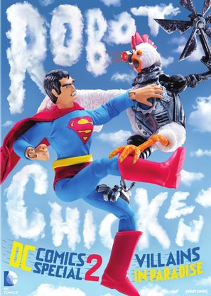 Robot Chicken DC Comics Special II: Villains in Paradise - DVD movie cover (thumbnail)