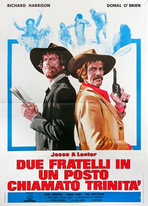 Jesse &amp; Lester - Due fratelli in un posto chiamato Trinit&agrave; - Italian Movie Poster (thumbnail)