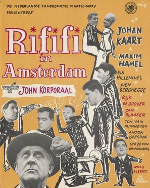 Rififi in Amsterdam - Dutch Movie Poster (thumbnail)