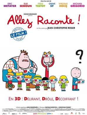 Allez raconte! - French Movie Poster (thumbnail)
