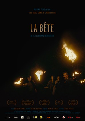 La b&ecirc;te - French Movie Poster (thumbnail)