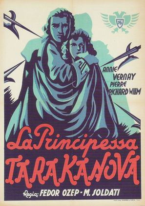 Prinses Tarakanova - Italian Movie Poster (thumbnail)