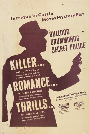 Bulldog Drummond&#039;s Secret Police - Movie Poster (thumbnail)