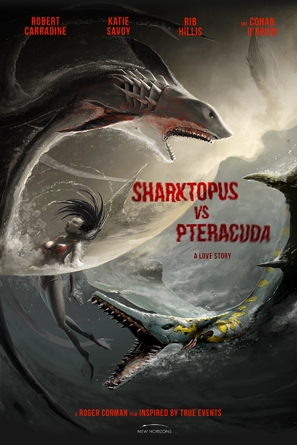 Sharktopus vs. Pteracuda - Movie Poster (thumbnail)