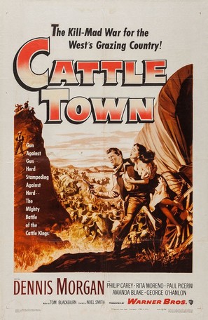 Cattle Town - Movie Poster (thumbnail)