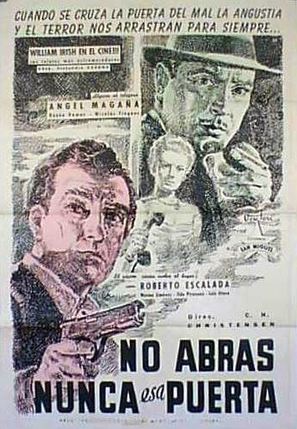 No abras nunca esa puerta - Argentinian Movie Poster (thumbnail)