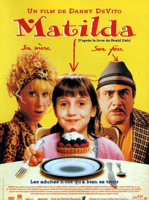 Matilda - French Movie Poster (thumbnail)