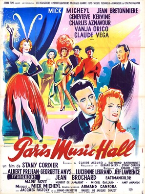 Paris Music Hall - French Movie Poster (thumbnail)