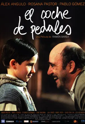 El coche de pedales Poster