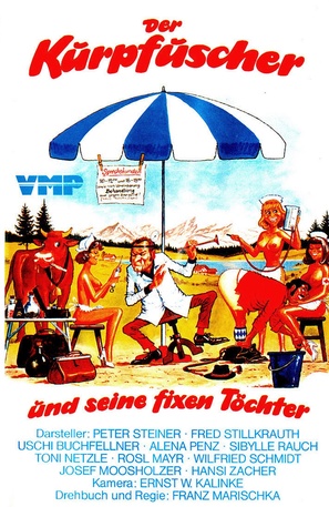 Der Kurpfuscher und seine fixen T&ouml;chter - German VHS movie cover (thumbnail)