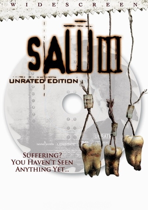 Saw III - DVD movie cover (thumbnail)