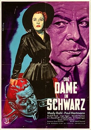 Dame in Schwarz, Die - German Movie Poster (thumbnail)