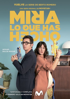 &quot;Mira lo que has hecho&quot; - Spanish Movie Poster (thumbnail)