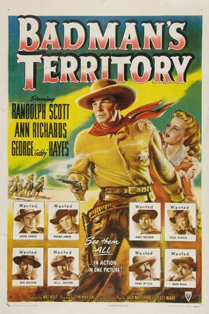 Badman&#039;s Territory - Movie Poster (thumbnail)