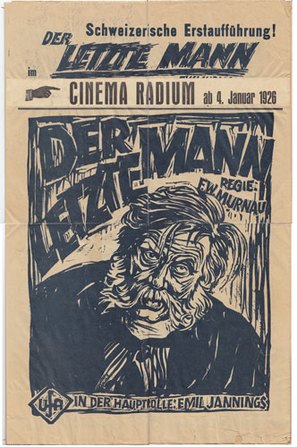 Der letzte Mann - German Movie Poster (thumbnail)