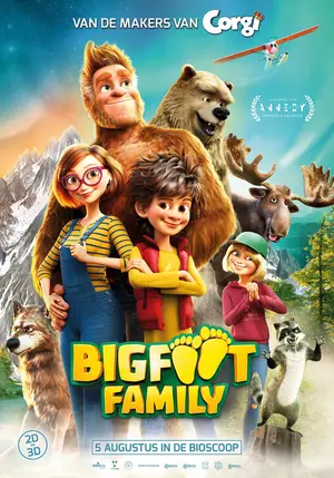 Bigfoot Family Poster