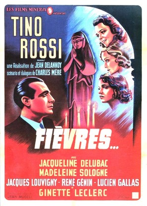 Fi&egrave;vres - French Movie Poster (thumbnail)