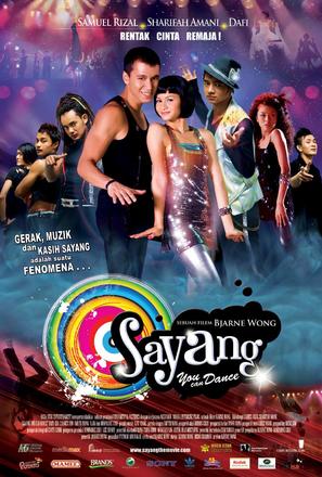 Sayang You Can Dance - Malaysian Movie Poster (thumbnail)