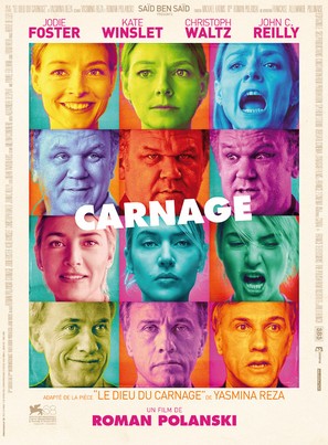 Carnage - French Movie Poster (thumbnail)