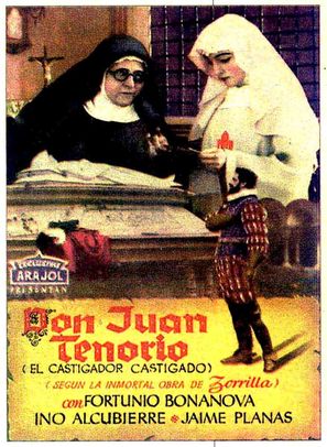Don Juan Tenorio - Spanish Movie Poster (thumbnail)