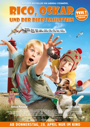 Rico, Oskar und der Diebstahlstein - German Movie Poster (thumbnail)
