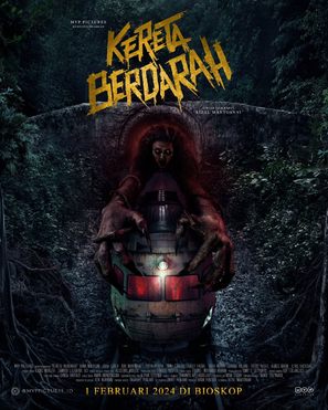 Kereta berdarah - Indonesian Movie Poster (thumbnail)