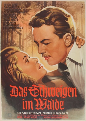 Das Schweigen im Walde - German Movie Poster (thumbnail)