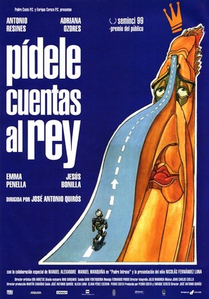 P&iacute;dele cuentas al rey - Spanish Movie Poster (thumbnail)