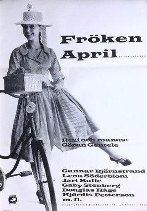 Fr&ouml;ken April - Swedish Movie Poster (thumbnail)