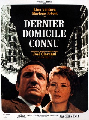 Dernier domicile connu - French Movie Poster (thumbnail)