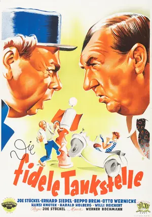 Die fidele Tankstelle Poster