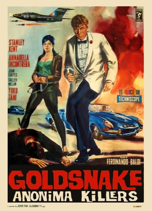 Goldsnake &#039;Anonima Killers&#039; - Italian Movie Poster (thumbnail)