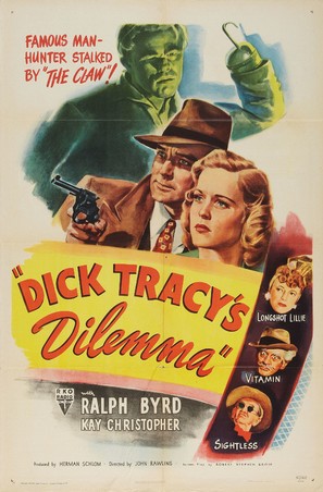 Dick Tracy&#039;s Dilemma - Movie Poster (thumbnail)