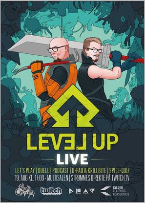 &quot;Level Up Norge&quot; - Norwegian Movie Poster (thumbnail)