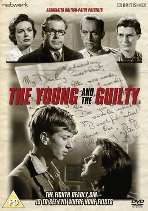 The Young and the Guilty - British DVD movie cover (thumbnail)