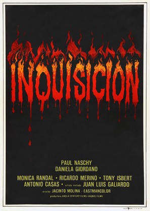 Inquisici&oacute;n - Spanish Movie Poster (thumbnail)
