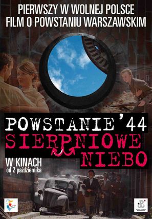 Powstanie 44. Sierpniowe niebo - Polish Movie Poster (thumbnail)