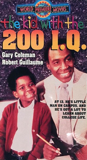 The Kid with the 200 I.Q. - VHS movie cover (thumbnail)