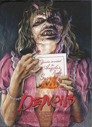 Night of the Demons - German Blu-Ray movie cover (thumbnail)