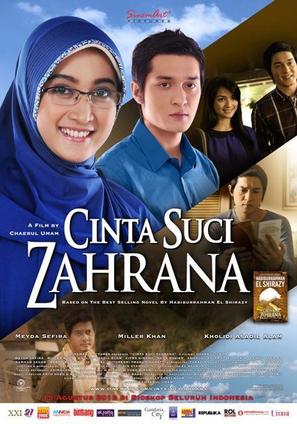 Cinta suci Zahrana - Indonesian Movie Poster (thumbnail)