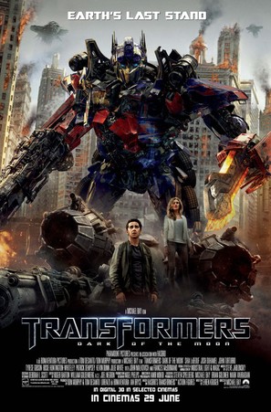 Transformers: Dark of the Moon - British Movie Poster (thumbnail)