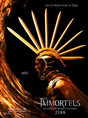 Immortals - French Movie Poster (thumbnail)