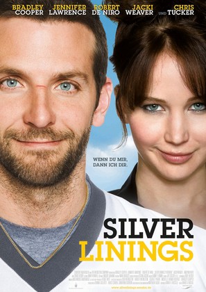 Silver Linings Playbook - German Movie Poster (thumbnail)