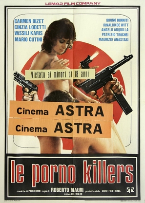 Le porno killers - Italian Movie Poster (thumbnail)