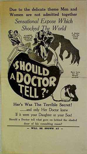 Should a Doctor Tell? - Movie Poster (thumbnail)