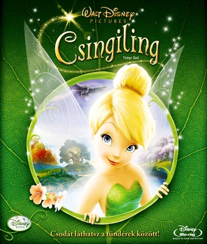 Tinker Bell - Hungarian Blu-Ray movie cover (thumbnail)