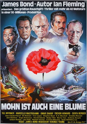 The Poppy Is Also a Flower - German Movie Poster (thumbnail)
